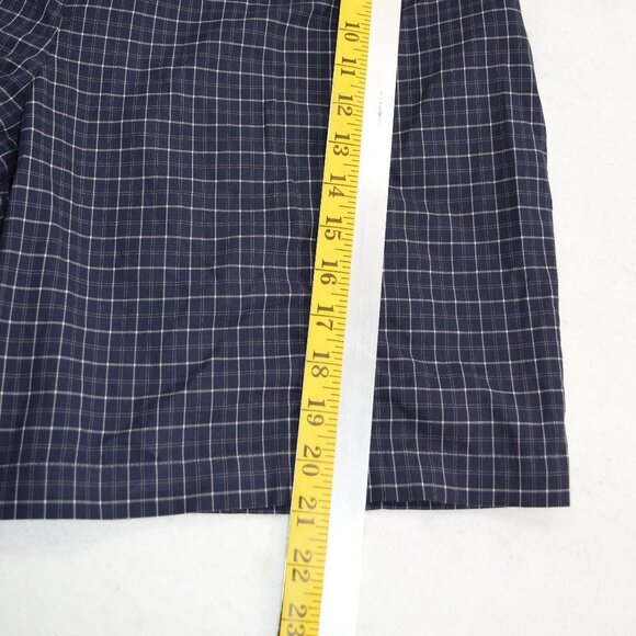 Karen Scott Women's Plus Women's Mid-Rise PullOn Shorts Size 16 Color Blue #0273 - Picture 3 of 5